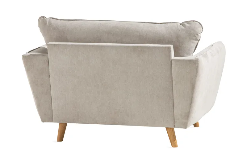 Trend Lyx Fåtölj - Beige/Ek - Möbler - Fåtölj & stolar - Fåtölj