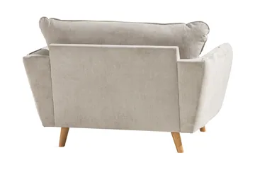 Trend Lyx Fåtölj - Beige/Ek - Möbler - Fåtölj & stolar - Fåtölj