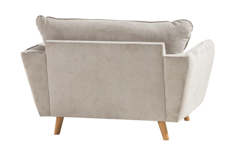 Trend Lyx Fåtölj - Beige/Ek - Möbler - Fåtölj & stolar - Fåtölj