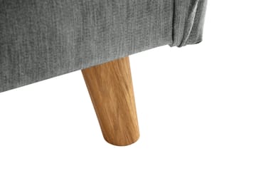 Trend Lyx Fåtölj - Grå/Ek - Möbler - Fåtölj & stolar - Fåtölj