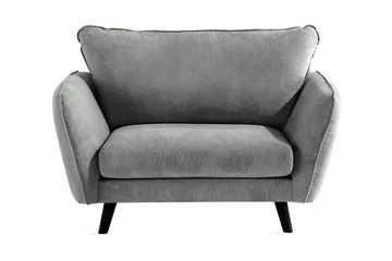 Trend Lyx Fåtölj - Grå/Svart - Möbler - Fåtölj & stolar - Fåtölj