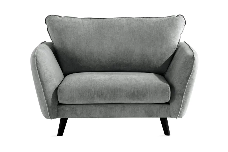 Trend Lyx Fåtölj - Grå/Svart - Möbler - Fåtölj & stolar - Fåtölj