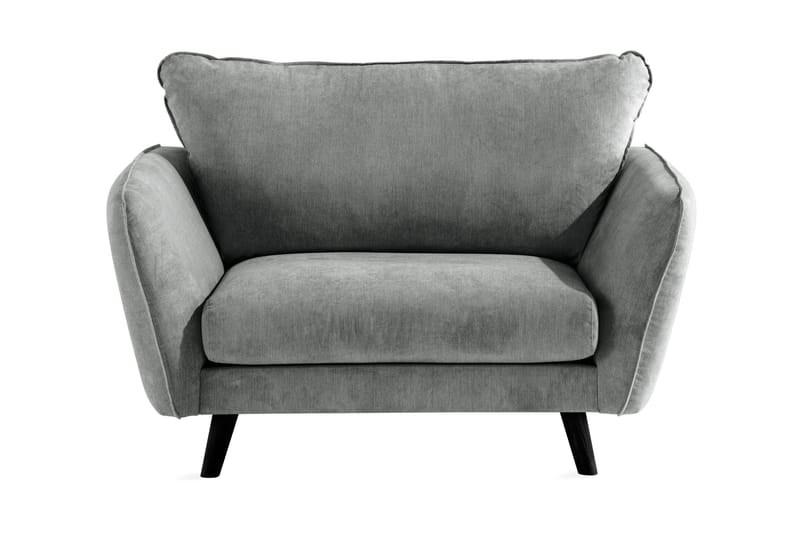 Trend Lyx Fåtölj - Grå/Svart - Möbler - Fåtölj & stolar - Fåtölj