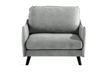 Trend Lyx Fåtölj - Grå/Svart - Möbler - Fåtölj & stolar - Fåtölj