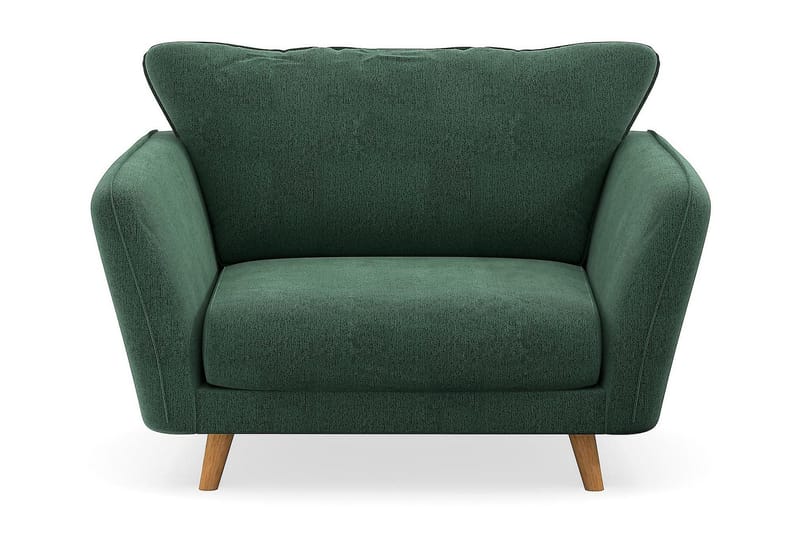 Trend Lyx Fåtölj - Grön Sammet - Möbler - Fåtölj & stolar - Fåtölj