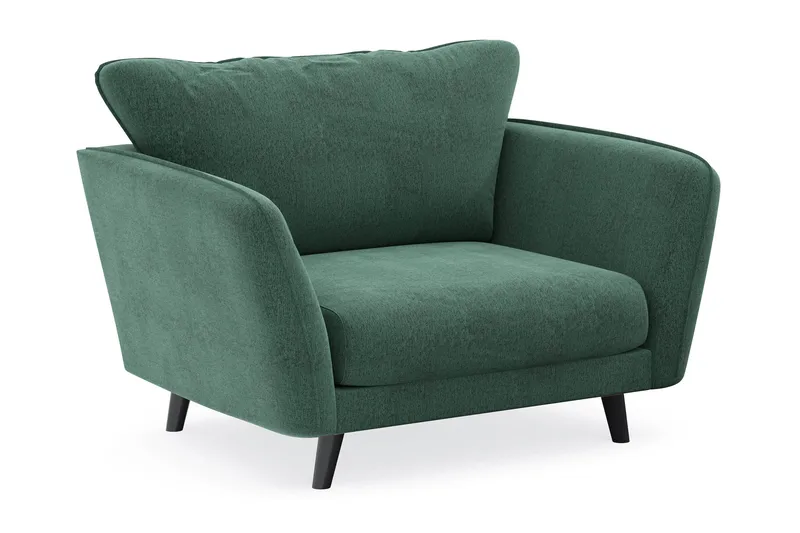 Trend Lyx Fåtölj - Grön Sammet - Möbler - Fåtölj & stolar - Fåtölj