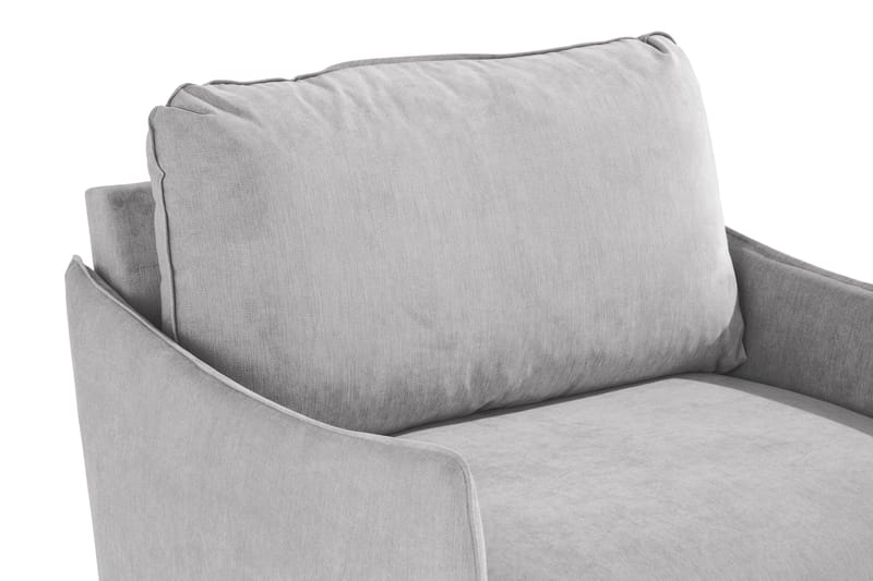 Trend Lyx Fåtölj - Ljusgrå/Svart - Möbler - Fåtölj & stolar - Fåtölj