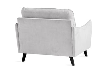 Trend Lyx Fåtölj - Ljusgrå/Svart - Möbler - Fåtölj & stolar - Fåtölj