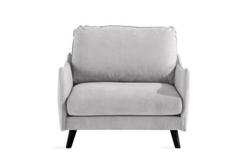 Trend Lyx Fåtölj - Ljusgrå/Svart - Möbler - Fåtölj & stolar - Fåtölj