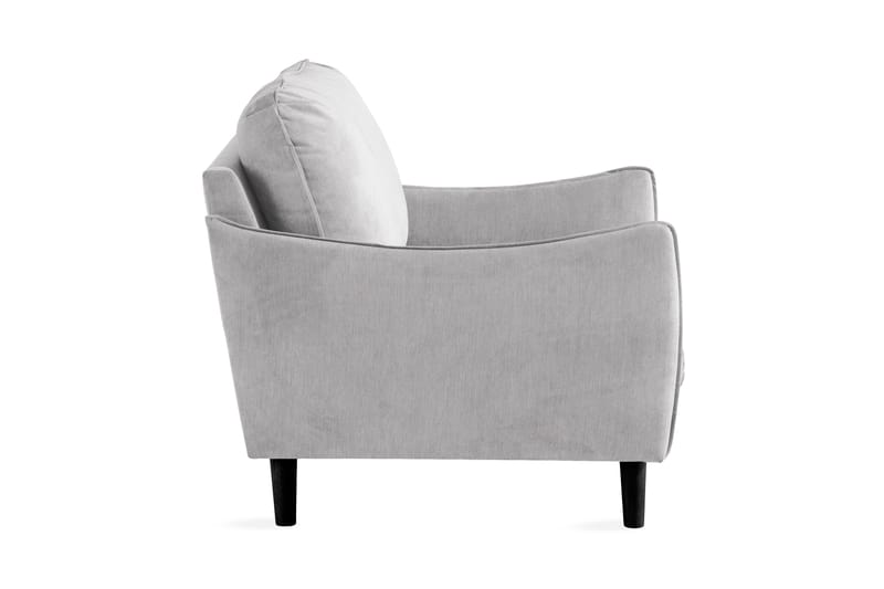 Trend Lyx Fåtölj - Ljusgrå/Svart - Möbler - Fåtölj & stolar - Fåtölj