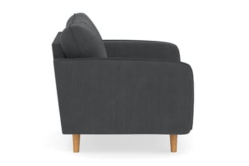 Trend Lyx Fåtölj - Mörkgrå Manchester - Möbler - Fåtölj & stolar - Fåtölj