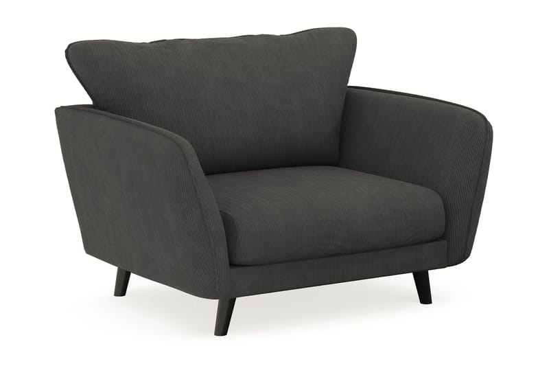 Trend Lyx Fåtölj - Mörkgrå Manchester - Möbler - Fåtölj & stolar - Fåtölj