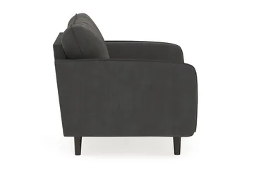 Trend Lyx Fåtölj - Mörkgrå Manchester - Möbler - Fåtölj & stolar - Fåtölj