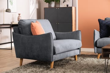 Trend Lyx Fåtölj - Mörkgrå - Möbler - Fåtölj & stolar - Fåtölj