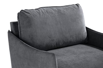 Trend Lyx Fåtölj - Mörkgrå/Ek - Möbler - Fåtölj & stolar - Fåtölj