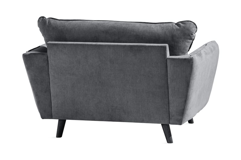 Trend Lyx Fåtölj - Mörkgrå/Svart - Möbler - Fåtölj & stolar - Fåtölj