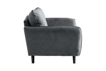 Trend Lyx Fåtölj - Mörkgrå/Svart - Möbler - Fåtölj & stolar - Fåtölj