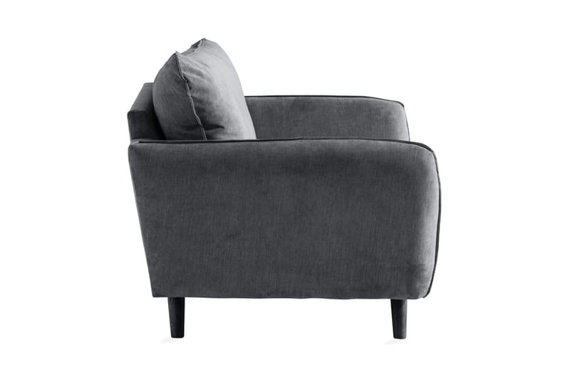 Trend Lyx Fåtölj - Mörkgrå/Svart - Möbler - Fåtölj & stolar - Fåtölj
