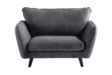 Trend Lyx Fåtölj - Mörkgrå/Svart - Möbler - Fåtölj & stolar - Fåtölj
