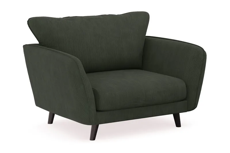 Trend Lyx Fåtölj - Mörkgrön Manchester - Möbler - Fåtölj & stolar - Fåtölj