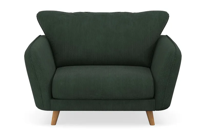 Trend Lyx Fåtölj - Mörkgrön Manchester - Möbler - Fåtölj & stolar - Fåtölj