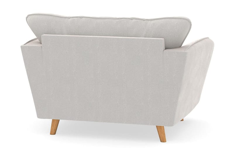 Trend Lyx Fåtölj - Vit Sammet - Möbler - Fåtölj & stolar - Fåtölj