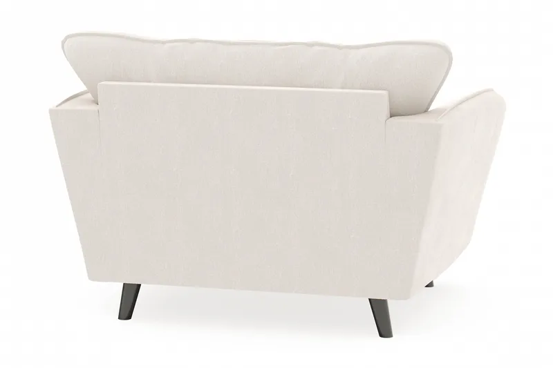 Trend Lyx Fåtölj - Vit Sammet - Möbler - Fåtölj & stolar - Fåtölj