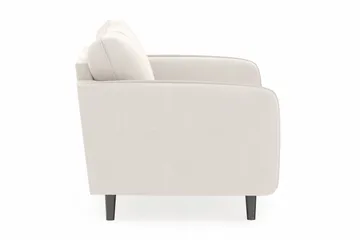 Trend Lyx Fåtölj - Vit Sammet - Möbler - Fåtölj & stolar - Fåtölj