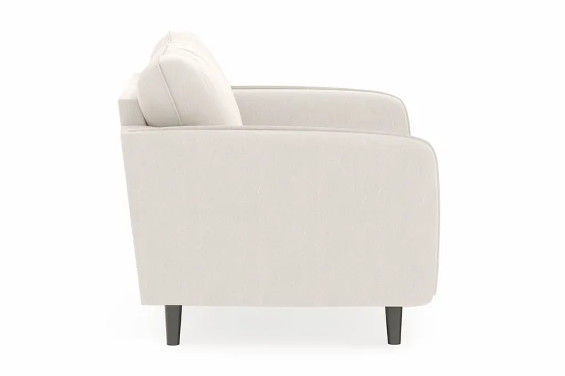 Trend Lyx Fåtölj - Vit Sammet - Möbler - Fåtölj & stolar - Fåtölj