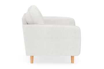 Trend Lyx Fåtölj - Vit|Bouclé - Möbler - Fåtölj & stolar - Fåtölj