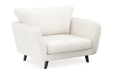 Trend Lyx Fåtölj - Vit|Bouclé - Möbler - Fåtölj & stolar - Fåtölj