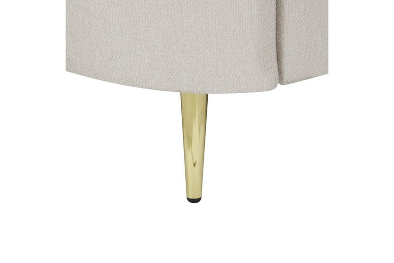 Fåtölj Trosa - Beige, guld - Möbler - Fåtölj & stolar - Fåtölj