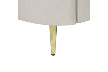 Fåtölj Trosa - Beige, guld - Möbler - Fåtölj & stolar - Fåtölj