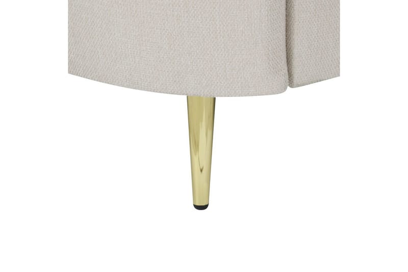 Fåtölj Trosa - Beige, guld - Möbler - Fåtölj & stolar - Fåtölj