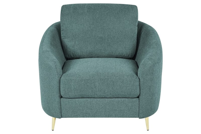 Fåtölj Trosa - Grönt, guld - Möbler - Fåtölj & stolar - Fåtölj