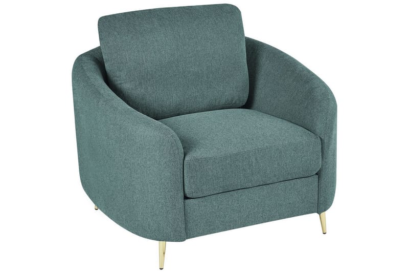 Fåtölj Trosa, Grönt, guld