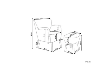 Tumba Fåtölj - Beige - Möbler - Fåtölj & stolar - Fåtölj