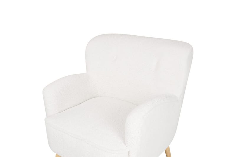 Fåtölj Tumba - Vit, Svart - Möbler - Fåtölj & stolar - Fåtölj