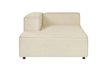 Tunda Schäslong 119 cm Höger - Beige/Svart - Möbler - Fåtölj & stolar - Fåtölj - Liggfåtölj