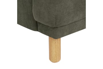 Fåtölj Tuve - Grönt, ljust trä/Manchestertyg - Möbler - Fåtölj & stolar - Fåtölj