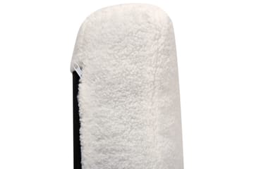 Fåtölj Tuve - Vit, ljust trä/Bouclé - Möbler - Fåtölj & stolar - Fåtölj