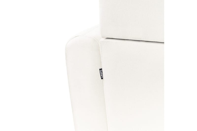 Fåtölj Tuve - Vit, ljust trä/Polyester - Möbler - Fåtölj & stolar - Fåtölj