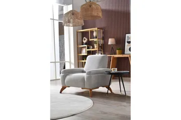 Tylra Fåtölj - Grå/Kaffe - Möbler - Fåtölj & stolar - Fåtölj