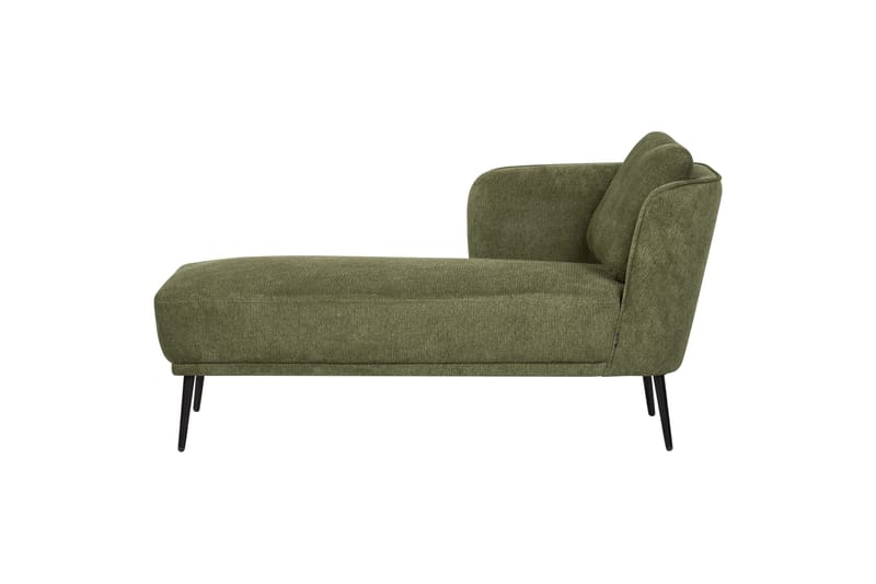 Uklund Schäslong 148 cm Höger - Svart/Grön - Möbler - Fåtölj & stolar - Fåtölj - Liggfåtölj