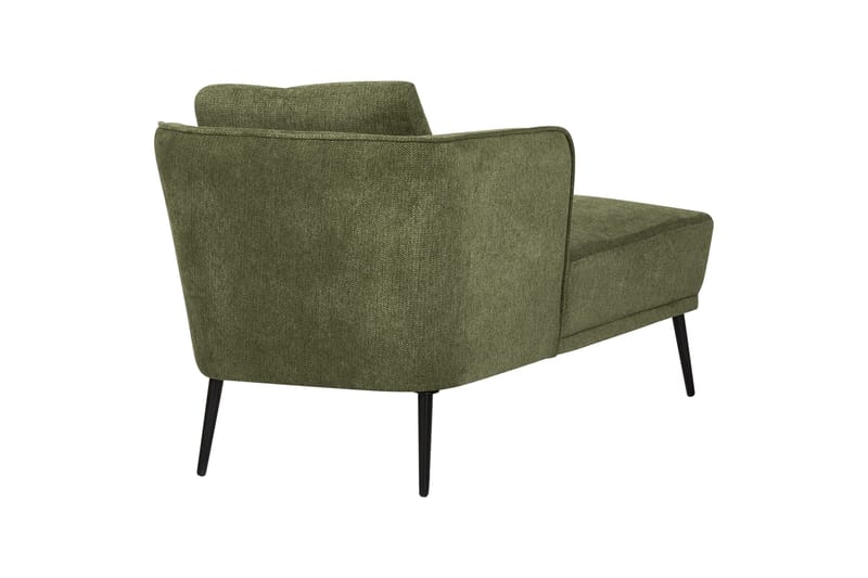 Uklund Schäslong 148 cm Höger - Svart/Grön - Möbler - Fåtölj & stolar - Fåtölj - Liggfåtölj