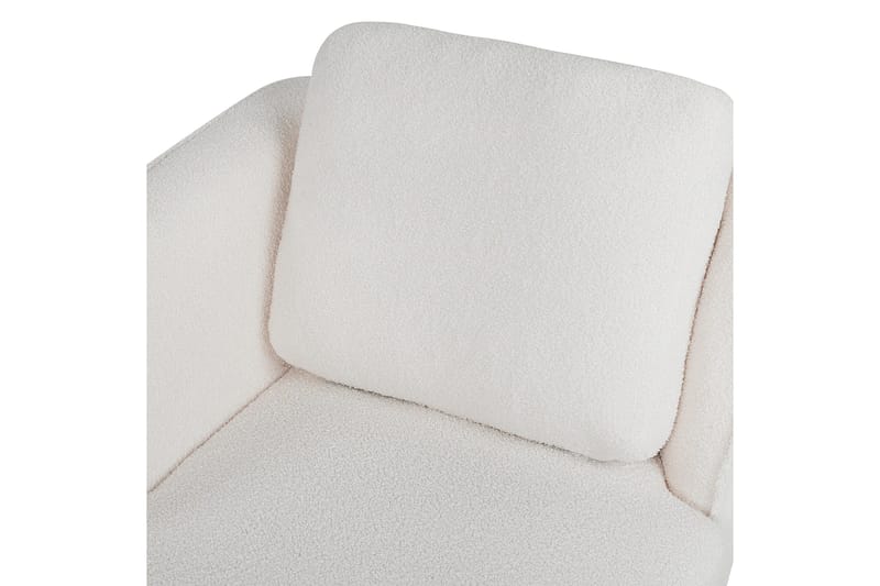 Uklund Schäslong 148 cm Höger - Svart/Vit - Möbler - Fåtölj & stolar - Fåtölj - Liggfåtölj