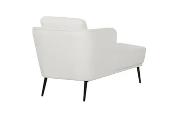 Uklund Schäslong 148 cm Höger - Svart/Vit - Möbler - Fåtölj & stolar - Fåtölj - Liggfåtölj