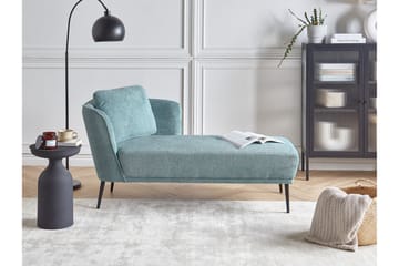 Uklund Schäslong 148 cm Vänster - Blå/Svart - Möbler - Fåtölj & stolar - Fåtölj - Liggfåtölj