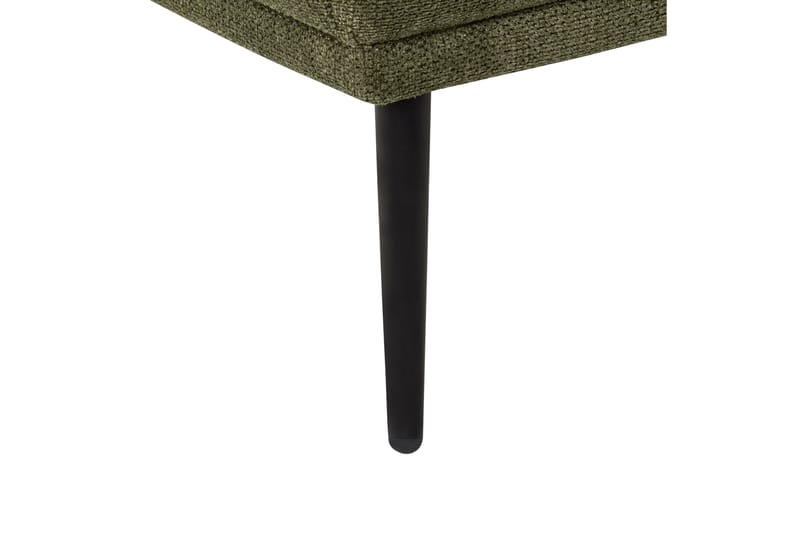Uklund Schäslong 148 cm Vänster - Svart/Grön - Möbler - Fåtölj & stolar - Fåtölj - Liggfåtölj