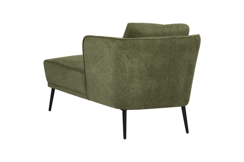 Uklund Schäslong 148 cm Vänster - Svart/Grön - Möbler - Fåtölj & stolar - Fåtölj - Liggfåtölj